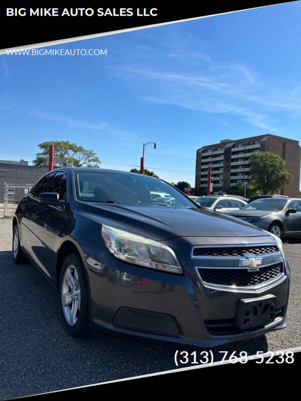 2013 Chevrolet Malibu for sale at BIG MIKE AUTO SALES LLC in Lincoln Park MI