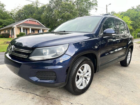 2016 Volkswagen Tiguan for sale at Cobb Luxury Cars in Marietta GA