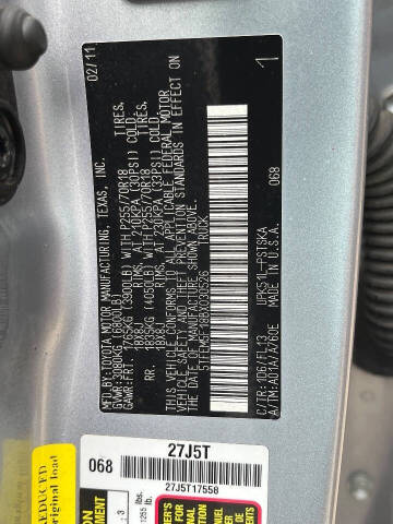 2011 Toyota Tundra Grade