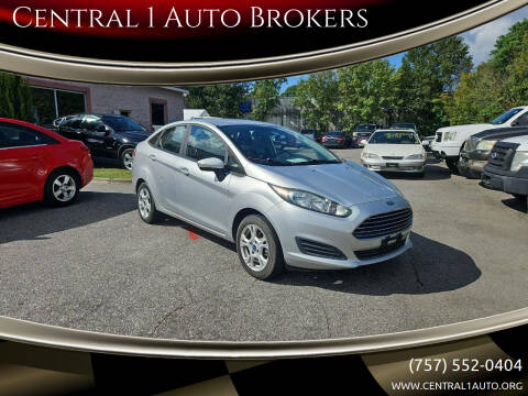 2016 Ford Fiesta for sale at Central 1 Auto Brokers in Virginia Beach VA