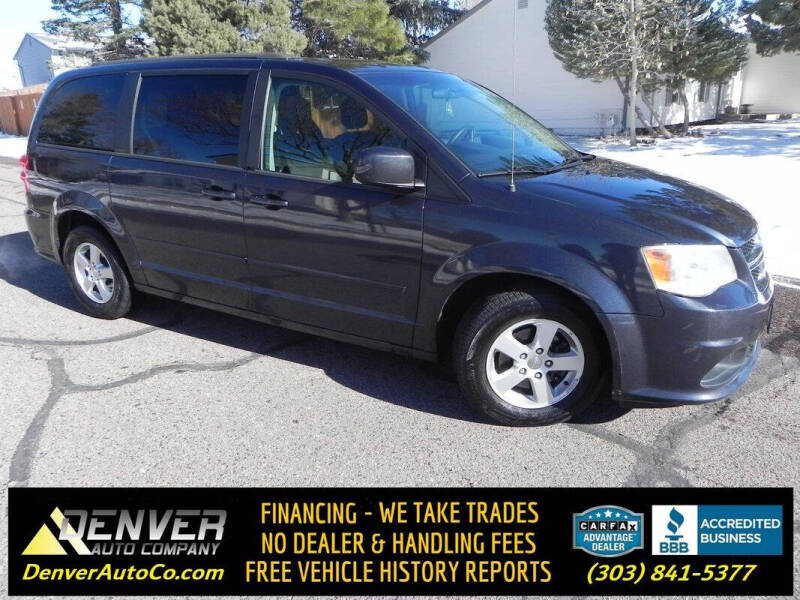 2013 Dodge Grand Caravan for sale at Denver Auto Company in Parker CO