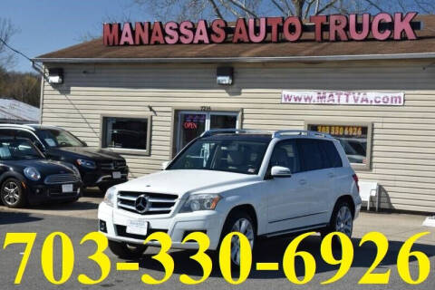2010 Mercedes-Benz GLK for sale at MANASSAS AUTO TRUCK in Manassas VA