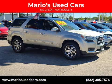 2014 GMC Acadia for sale at Mario's Used Cars in Houston TX