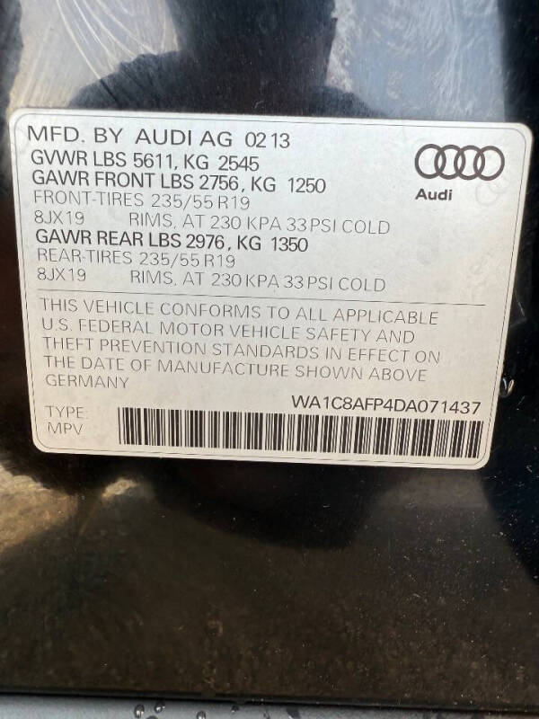 2013 Audi Q5 Hybrid 2.0T quattro Prestige