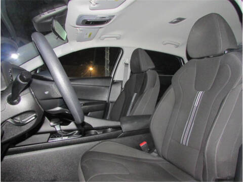 2021 Hyundai Elantra Hybrid Blue