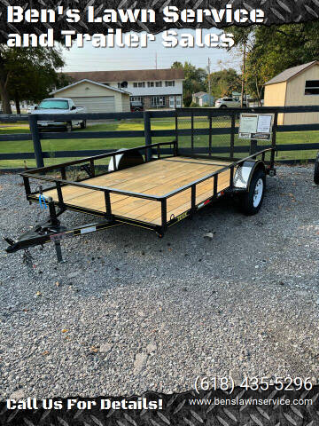 2021 Trailer Express 12 Ft Utility for sale at Ben's Lawn Service and Trailer Sales in Benton IL