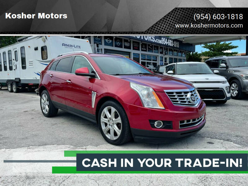 2013 Cadillac SRX for sale at Kosher Motors in Hollywood FL