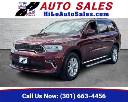 2022 Dodge Durango for sale at Hi-Lo Auto Sales in Frederick MD