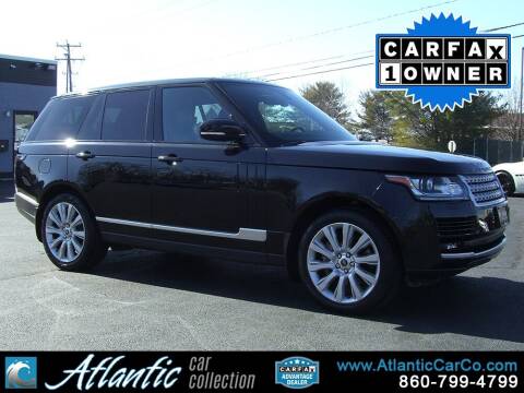 2014 Land Rover Range Rover for sale at Atlantic Car Collection in Windsor Locks CT