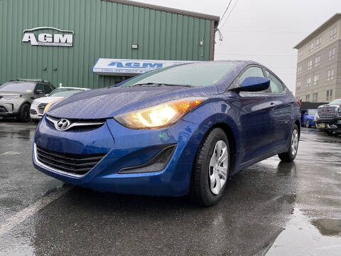 2016 Hyundai Elantra for sale at AGM AUTO SALES in Malden MA