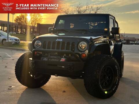 2013 Jeep Wrangler for sale at European Motors Inc in Plano TX