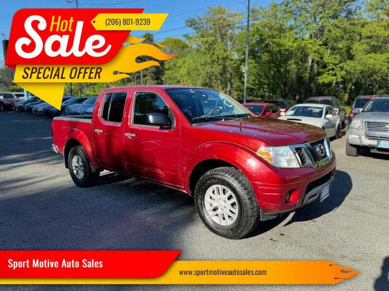 2015 Nissan Frontier for sale at Sport Motive Auto Sales in Seattle WA