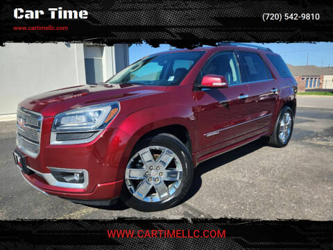 2015 GMC Acadia for sale at Car Time in Denver CO