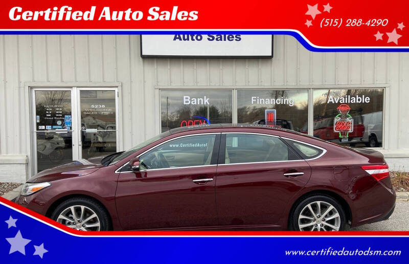 2014 Toyota Avalon XLE
