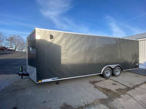 2023 Pace American 8.5x24 Dual Axle V-Nose for sale at Forkey Auto & Trailer Sales in La Fargeville NY