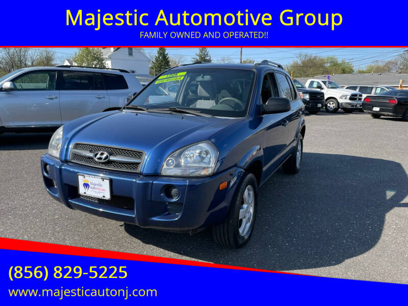 2007 Hyundai Tucson for sale at Majestic Automotive Group in Cinnaminson NJ