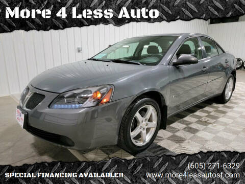 2007 Pontiac G6 for sale at More 4 Less Auto in Sioux Falls SD