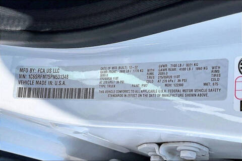 2023 RAM 1500