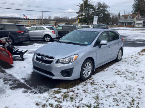 2012 Subaru Impreza for sale at JERRY SIMON AUTO SALES in Cambridge NY