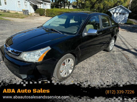 2010 Ford Focus for sale at ABA Auto Sales in Bloomington IN