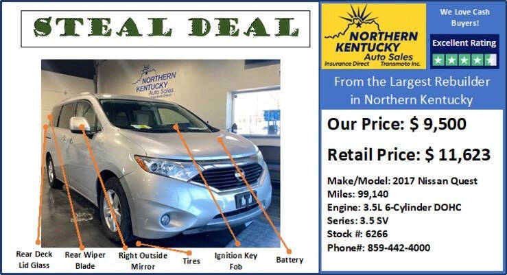 2017 Nissan Quest SV