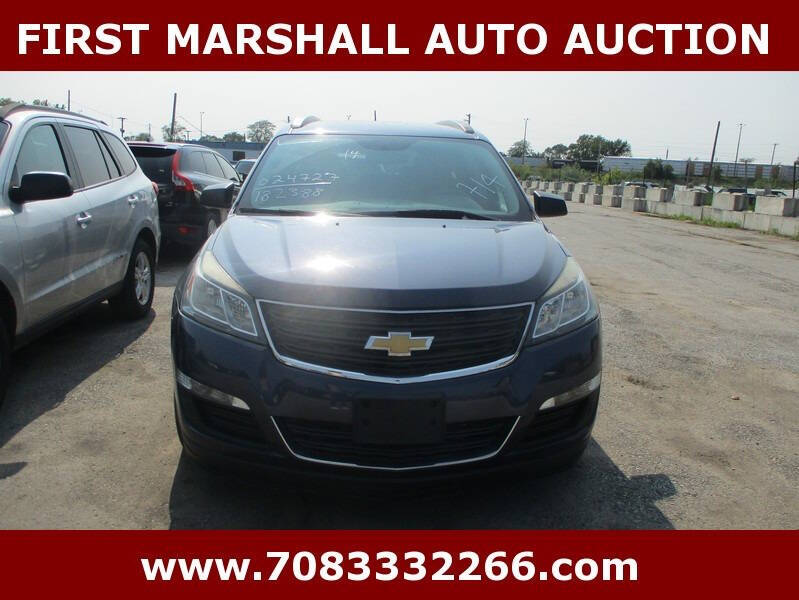 2014 Chevrolet Traverse for sale at First Marshall Auto Auction in Harvey IL