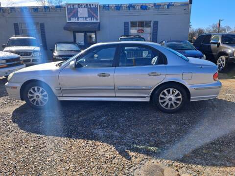 2005 Hyundai Sonata for sale at We've Got A lot in Gaffney SC