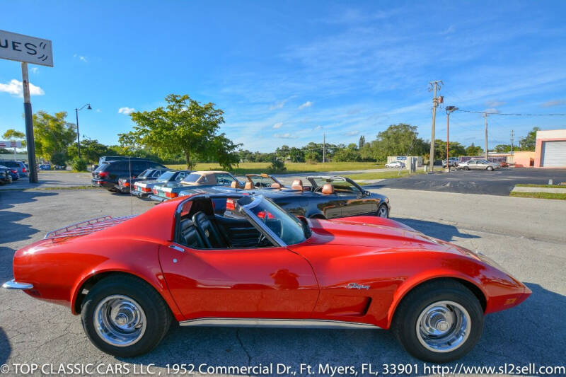 1973 Chevrolet Corvette for sale at Top Classic Cars LLC in Fort Myers FL