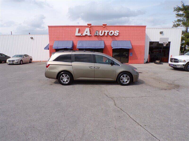 2011 Honda Odyssey for sale at L A AUTOS in Omaha NE