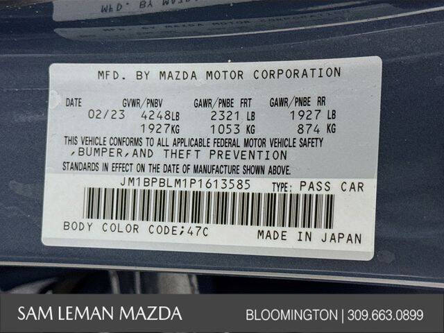 2023 Mazda Mazda3 Hatchback 2.5 S Carbon Edition