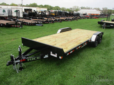 2021 Rice Trailers Car Hauler FMCMR8220 for sale at Rondo Truck & Trailer in Sycamore IL