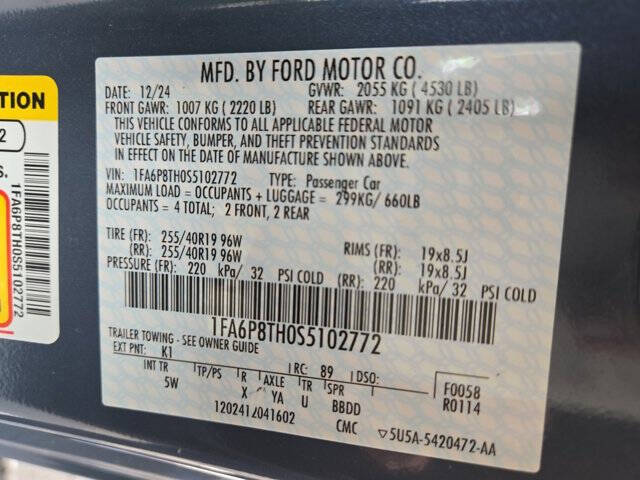 2025 Ford Mustang EcoBoost Premium