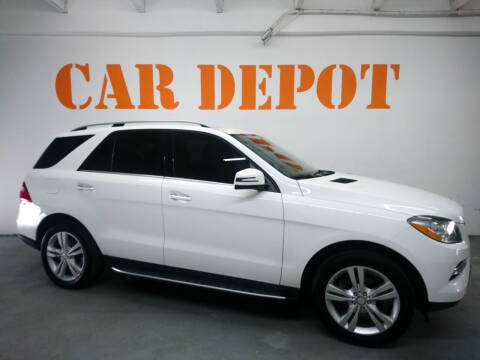 2015 Mercedes-Benz M-Class for sale at Car Depot in Miramar FL