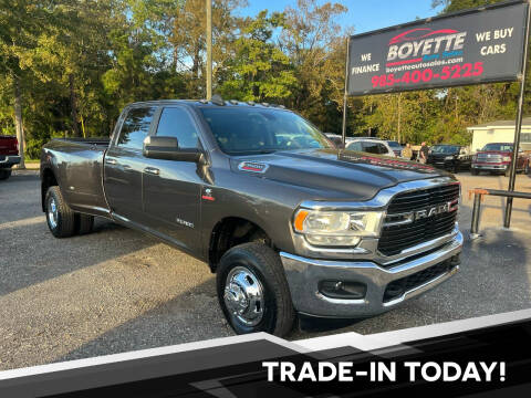 2019 RAM 3500 for sale at Boyette Auto Sales in Covington LA