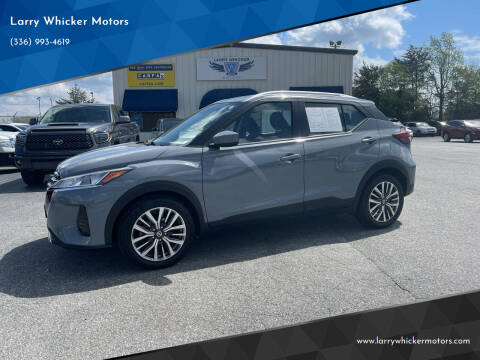 2021 Nissan Kicks for sale at Larry Whicker Motors in Kernersville NC