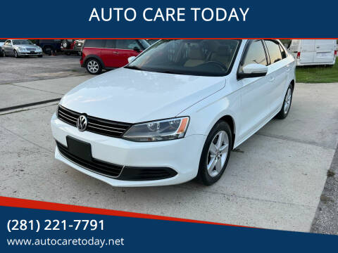 2014 Volkswagen Jetta for sale at AUTO CARE TODAY in Spring TX