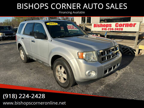 2012 Ford Escape for sale at BISHOPS CORNER AUTO SALES in Sapulpa OK
