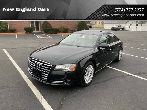 2013 Audi A8 L for sale at New England Cars in Attleboro MA