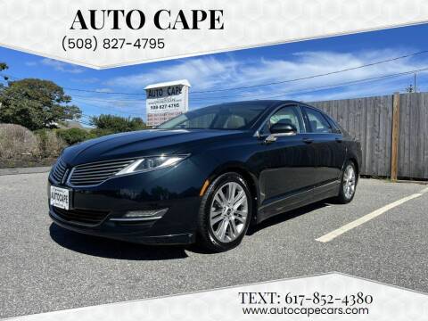 2014 Lincoln MKZ Hybrid for sale at Auto Cape in Hyannis MA