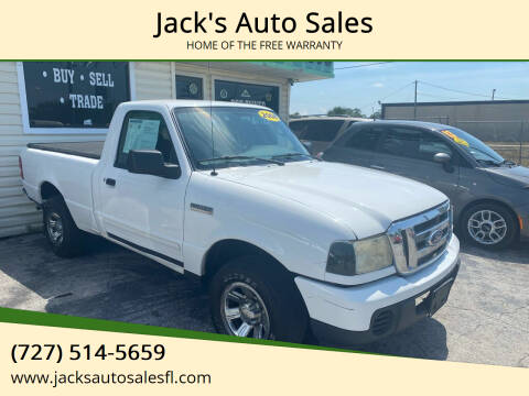 2008 Ford Ranger for sale at Jack's Auto Sales in Port Richey FL