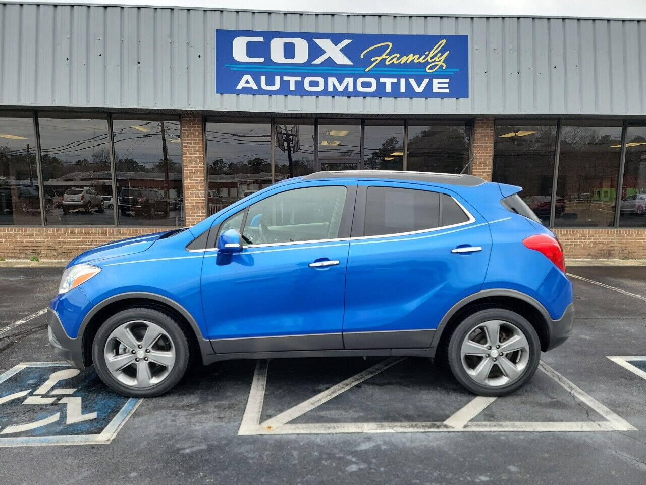 Blue 2014 Buick Encore Base Base 4dr Crossover 1