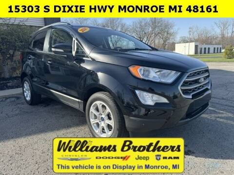 2021 Ford EcoSport for sale at Williams Brothers Pre-Owned Monroe in Monroe MI