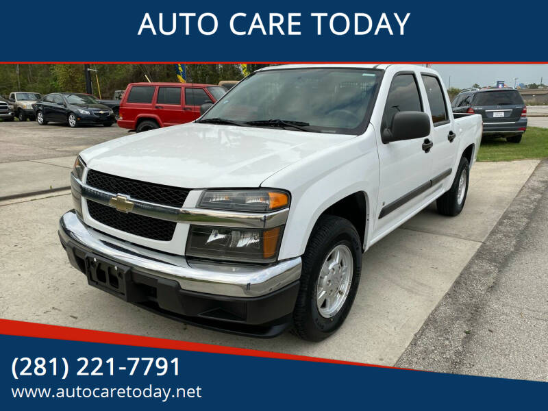 2007 Chevrolet Colorado for sale at AUTO CARE TODAY in Spring TX
