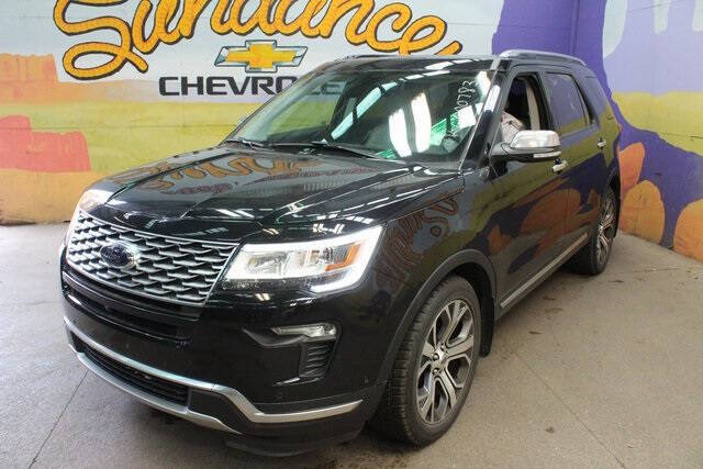 Used 2019 Ford Explorer Platinum with VIN 1FM5K8HT8KGA00783 for sale in Grand Ledge, MI