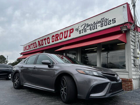 2021 Toyota Camry for sale at Unlimited Auto Group of Marietta in Marietta GA