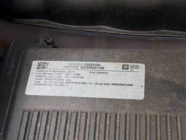 2017 Chevrolet Silverado 1500