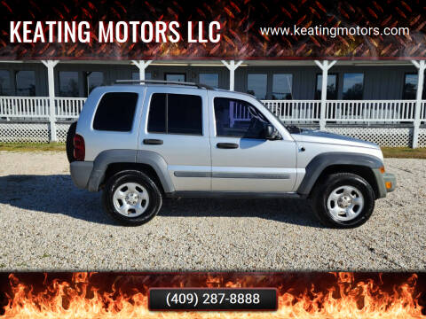 2005 Jeep Liberty for sale at KEATING MOTORS LLC in Sour Lake TX