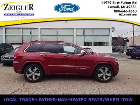2015 Jeep Grand Cherokee for sale at Harold Zeigler Ford - Jeff Bishop in Plainwell MI