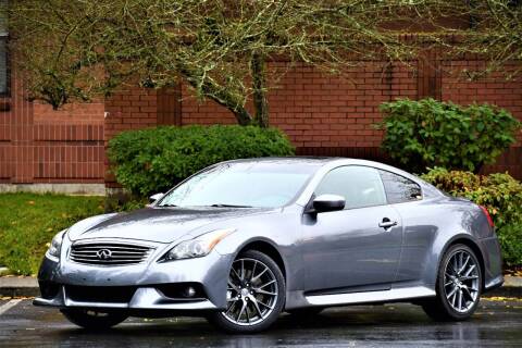 2011 Infiniti G37 Coupe for sale at SEATTLE FINEST MOTORS in Lynnwood WA