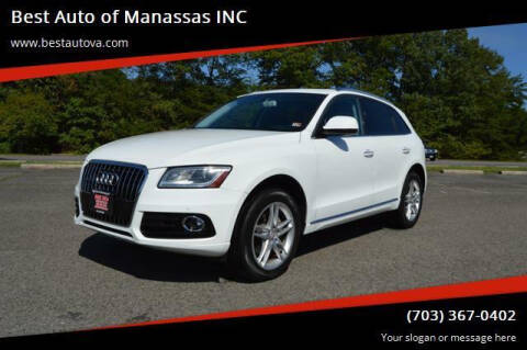 2015 Audi Q5 for sale at Best Auto of Manassas INC in Manassas VA